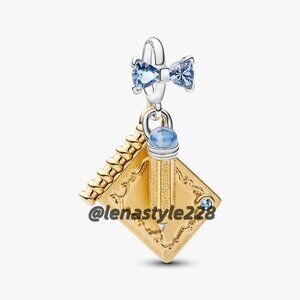 Pandora Bridgerton Dance Card & Pencil Dangle Charm